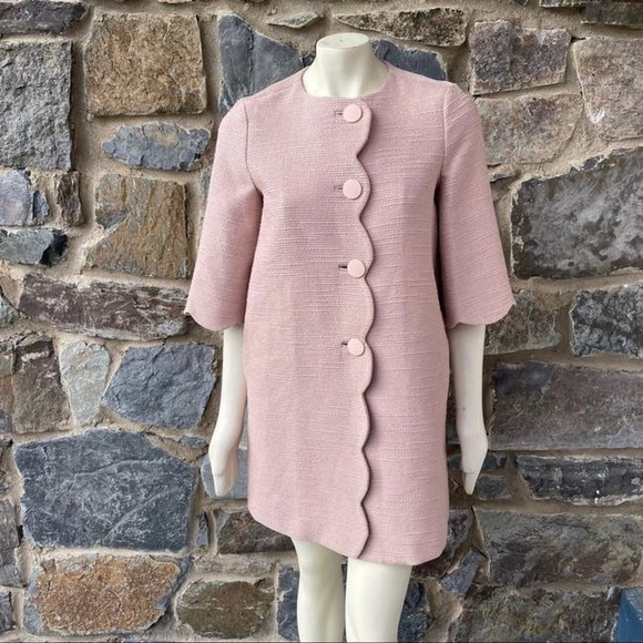 Kate spade scalloped coat